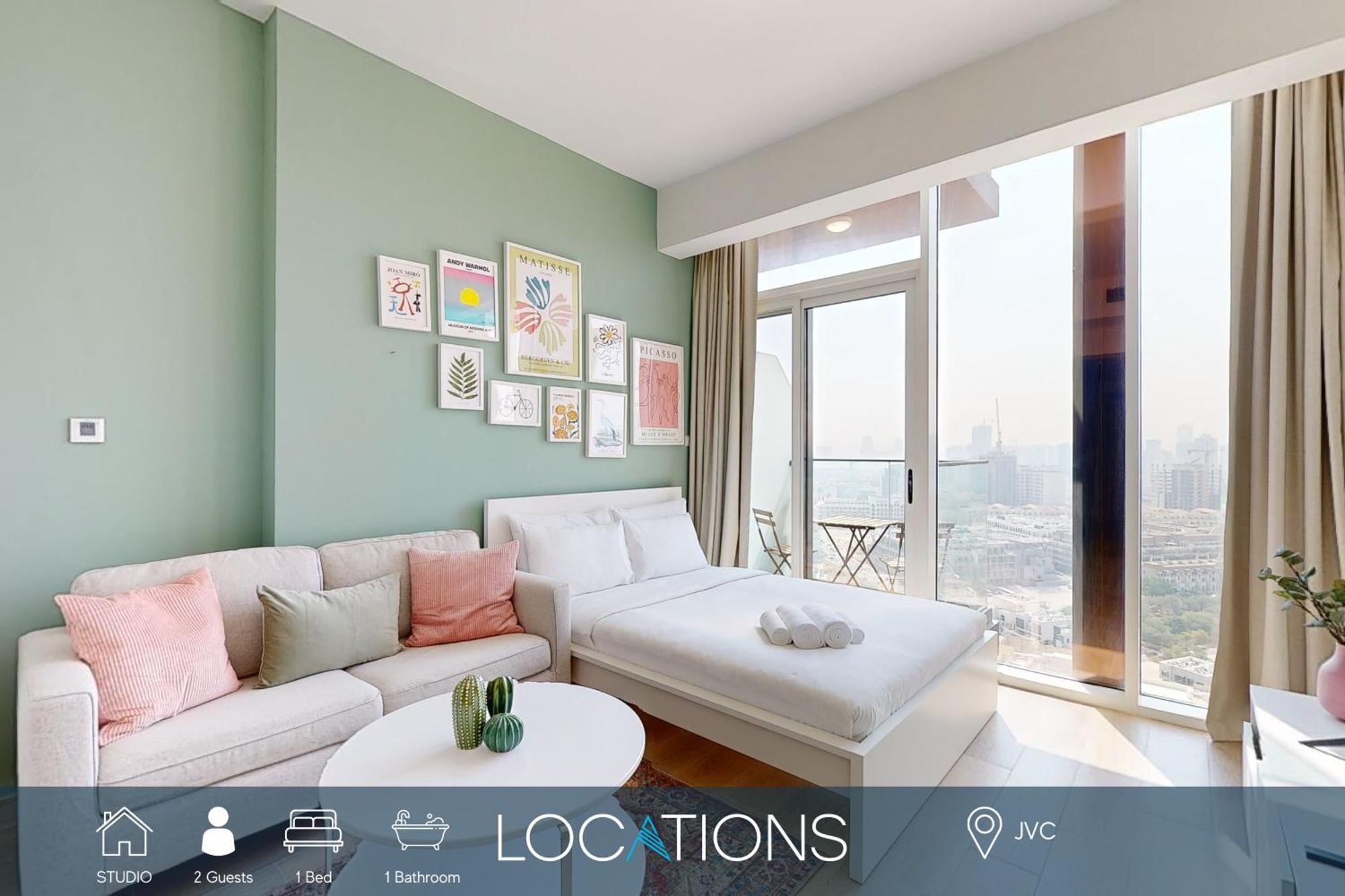 Bloom Tower B - Bright Apartment